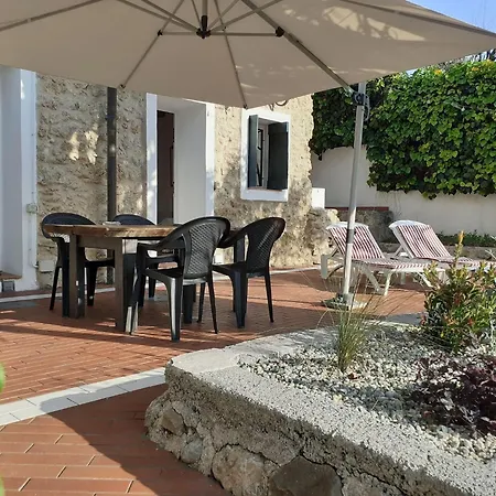 Family In French Riviera Ventimiglia